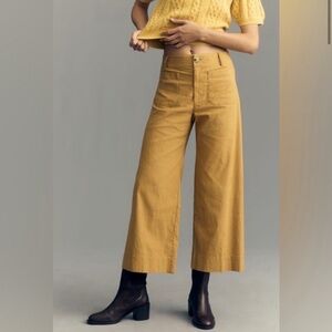 Anthro Maeve Collette Cropped in Copper